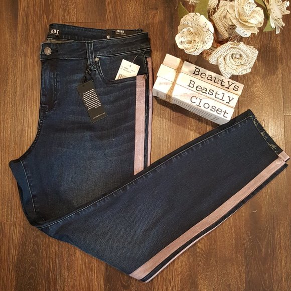 Kut from the Kloth Denim - Kut From Kloth Connie Ankle Skinny Raw Hem Jeans